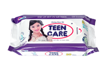 TEENCARE WET WIPES 20 SHEETS-PASSION