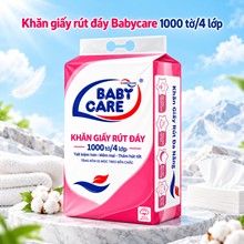 Khăn giấy rút đáy Babycare 1000 tờ/4 lớp