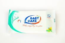 KHĂN GIẤY ƯỚT BABYCARE 10 TỜ KHÔNG MÙI