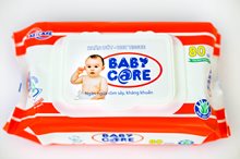 KHĂN GIẤY ƯỚT BABYCARE 80 TỜ KHÔNG MÙI