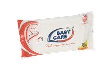 BABY CARE WET WIPES 10 SHEETS POWDER PERFUME