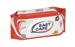BABY CARE WET WIPES 80 SHEETS POWDER PERFUME (NEW)